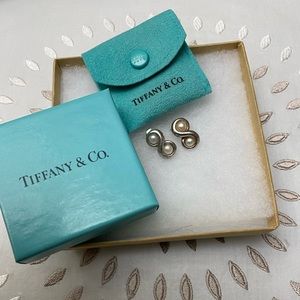 Tiffany & Co. Infinity Pearl Earrings
